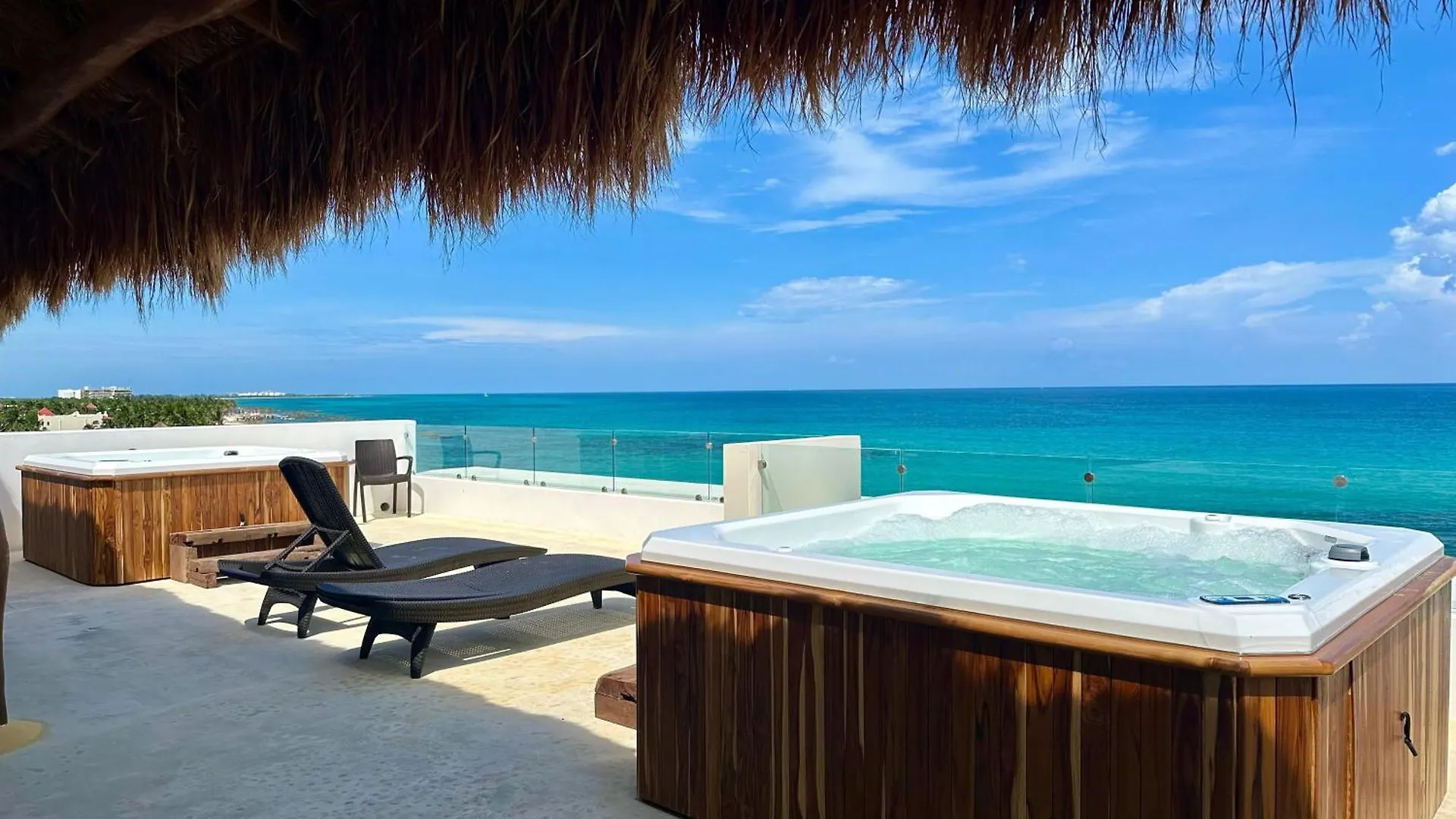 Angelina 28 Beachfront And Family Apartments - Modern And Relaxing Long Stays - 20 Min From Cancun Airport 푸에르토 모렐로스